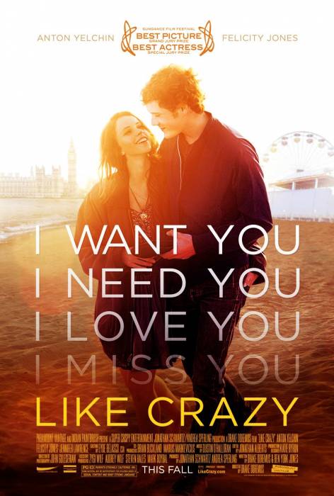 Как сумасшедший / Like Crazy (2011)